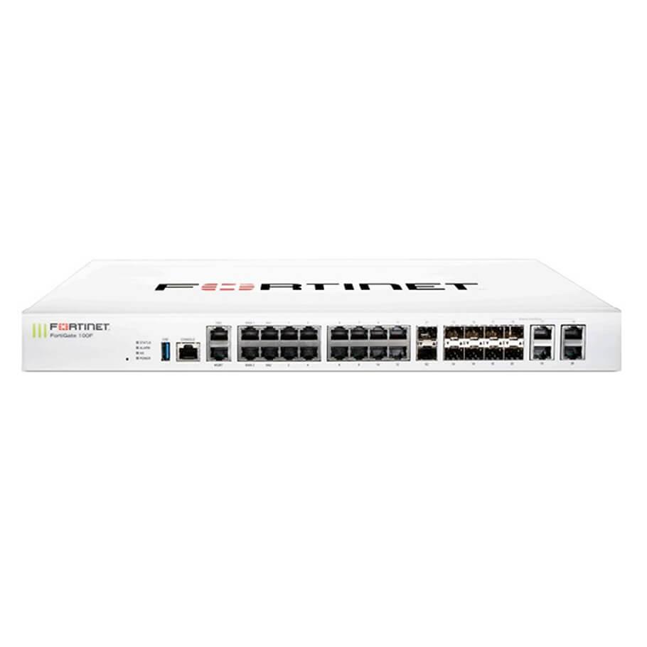 22 x GE RJ45 ports Firewall FORTINET FG-100F